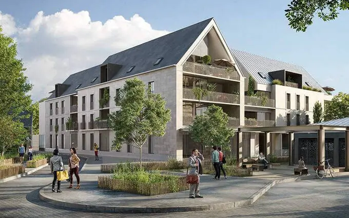Programme immobilier neuf Vouvray cadre exceptionnel en coeur de ville à Vouvray