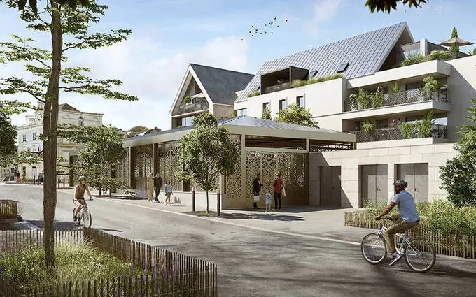 Programme immobilier neuf Vouvray cadre exceptionnel en coeur de ville à Vouvray