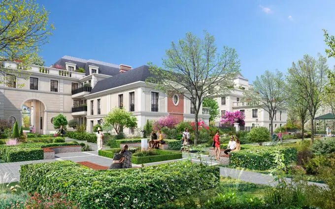 Programme immobilier neuf Entre lac de Serris et le centre commercial Val d'Europe à Serris