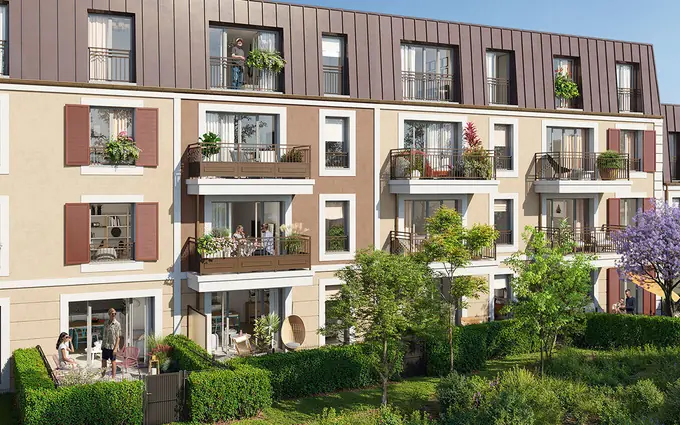 Programme immobilier neuf Montlhéry proche centre-ville et commerces à Montlhéry