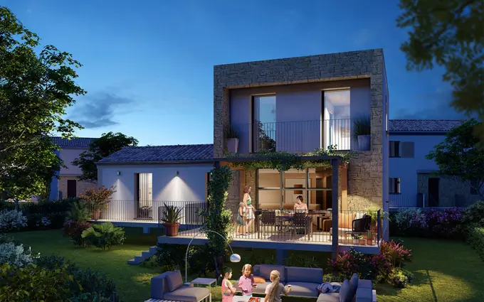 Programme immobilier neuf Terrains fenetre sur alpilles à Saint-Étienne-du-Grès