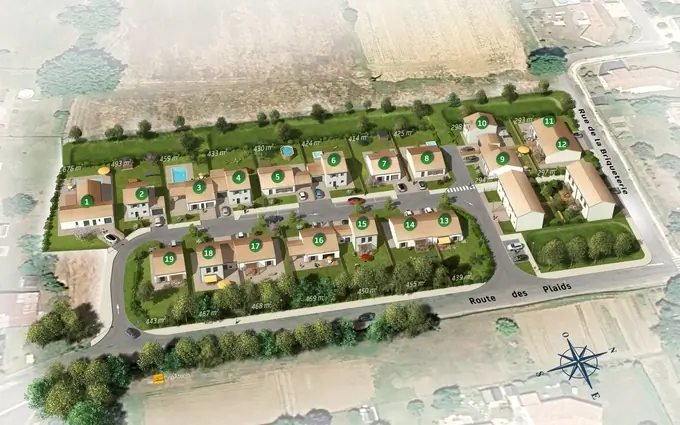 Programme immobilier neuf Le clos de la couture à Nouaillé-Maupertuis (86340)