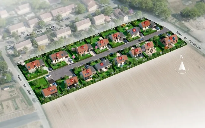 Programme immobilier neuf Le Domaine de l'Yser à West-Cappel (59380)