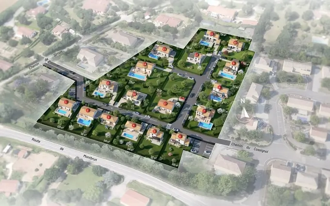 Programme immobilier neuf Le Cossignol 2 à Corronsac (31450)