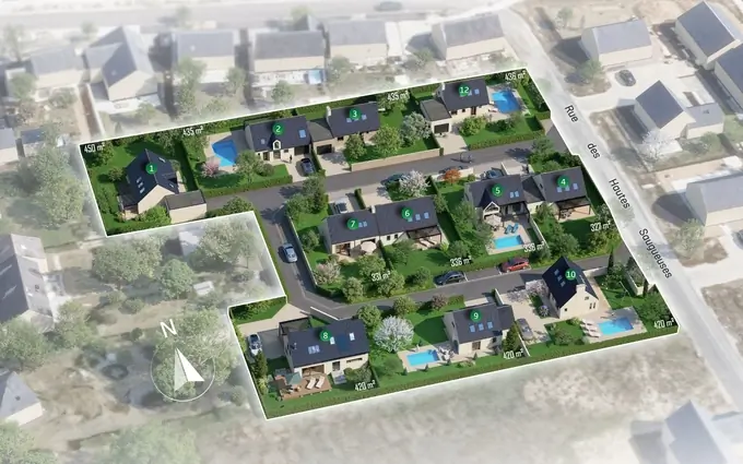Programme immobilier neuf La petite borde à Notre-Dame-d'Oé (37390)