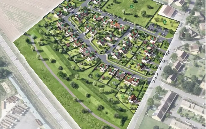 Programme immobilier neuf Le clos des vignes à Marolles-sur-Seine (77130)