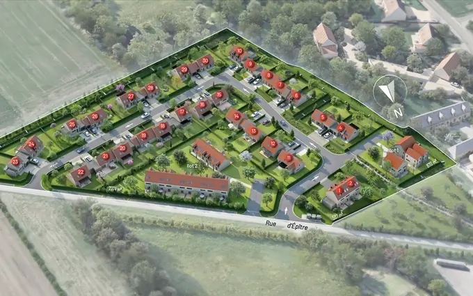 Programme immobilier neuf L'Épître à Beuvrequen (62250)