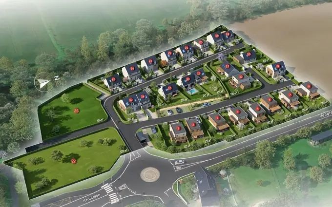 Programme immobilier neuf Le domaine de prairial à Saint-Renan (29290)