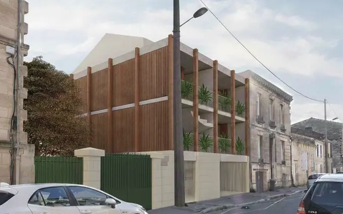 Programme immobilier neuf Bordeaux en plein coeur du quartier prisé Bordeaux Bastide à Bordeaux