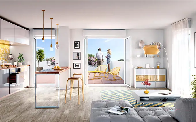 Programme immobilier neuf Orléans proche du quartier Saint-Marc à Orléans (45000)