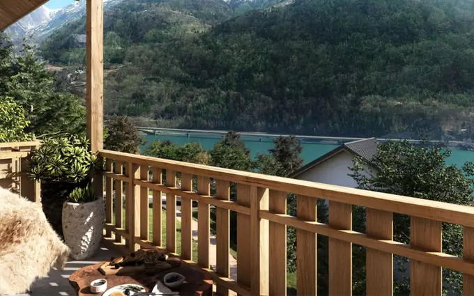 Programme immobilier neuf Allemond chalet vue lac à 5 min du centre du village à Allemond (38114)