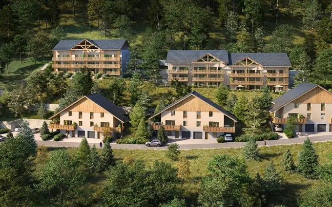 Programme immobilier neuf Allemond chalet vue lac à 5 min du centre du village à Allemond