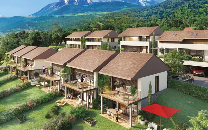 Programme immobilier neuf Évian-les-Bains maisons avec vue sur le lac Léman à Évian-les-Bains
